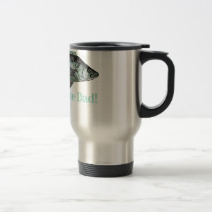 Taza De Viaje Cita de Reel Awesome Dad