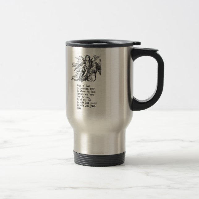 Taza De Viaje Cita del ángel de guarda (Derecha)