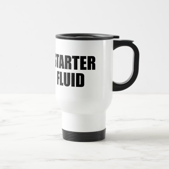 Taza De Viaje Cita flúida del café del arrancador (Derecha)