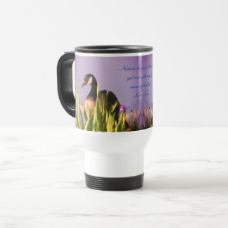 Taza De Viaje Cita Inspiradora sobre la naturaleza ganosa de Can