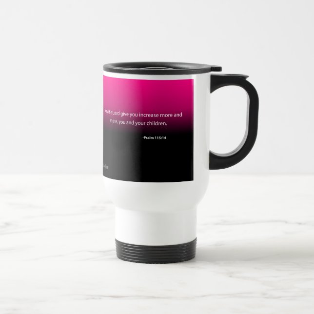 Taza De Viaje Citas cristianas (Derecha)