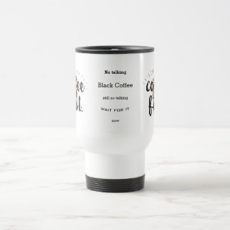 Taza De Viaje Citas de caligrafía con letras de primera mano