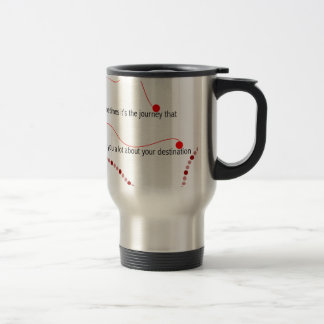 Taza De Viaje Citas de motivación - es a veces el viaje