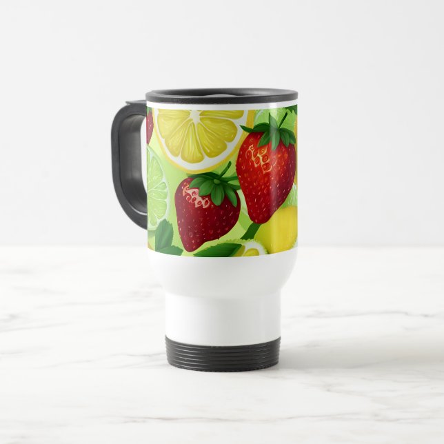 Taza de viaje Citrus Berry Fresh (Anverso izquierdo)