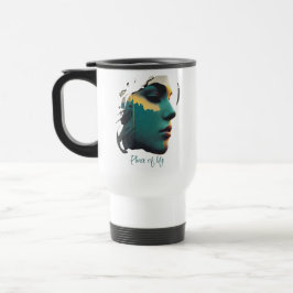Taza De Viaje Cityscape Art Travel Mug | Estilo de desplazamient