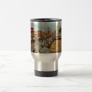Taza De Viaje Ciudad - Atlantic City NJ - Steel Pier 1909