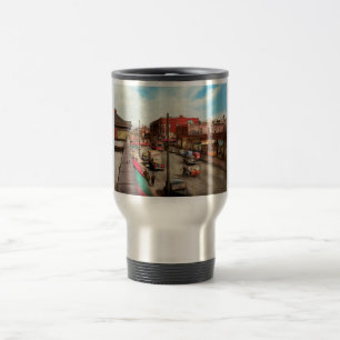 Taza De Viaje Ciudad - Chicago - Milagro de jamón y hamburguesas