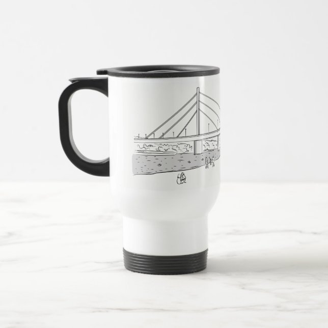 Taza De Viaje Ciudad de Novi Sad (Izquierda)