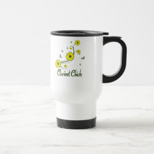 Taza De Viaje Clarinet Chick