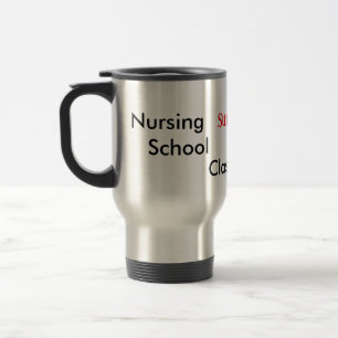 Taza De Viaje Clase de sobrevivientes de la escuela de enfermerí