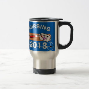 Taza De Viaje Clase del estudiante de la enfermería de 2013