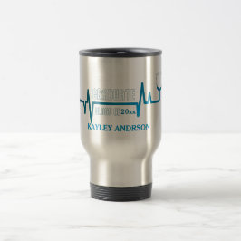 Taza De Viaje Clase personalizado De Enfermero Futuro 2025
