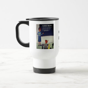 Taza De Viaje Clase Reglas de viaje Mug