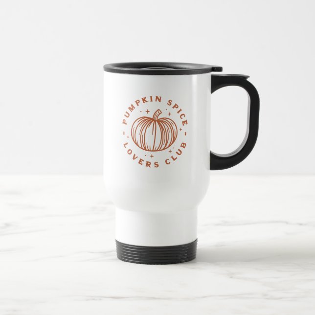 Taza De Viaje Club de amantes de las especias de calabaza (Derecha)