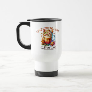 Taza De Viaje Club de Café Latte Gingerbread