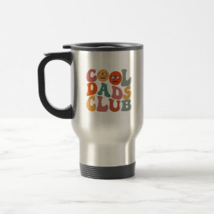 Taza De Viaje Club de Padres Geniales Papá Día del Padre Retro G