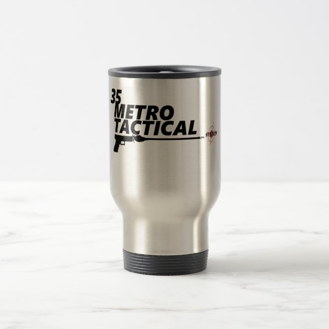 Taza De Viaje Club táctico del arma de 35 metros (Centro)