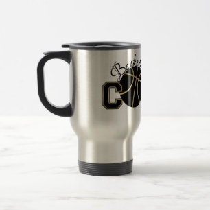 Taza De Viaje Coach de baloncesto Mug por SRF