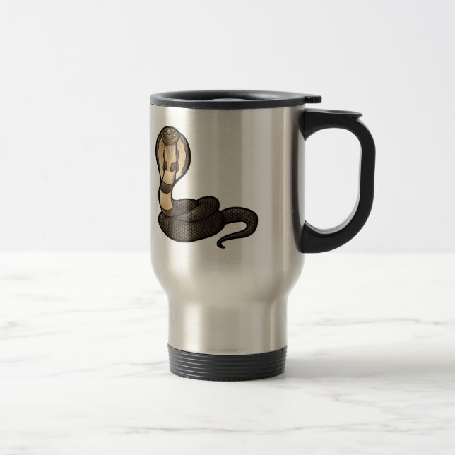 Taza De Viaje Cobra real (Derecha)