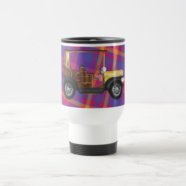 Taza De Viaje Coche Clásico (Centro)