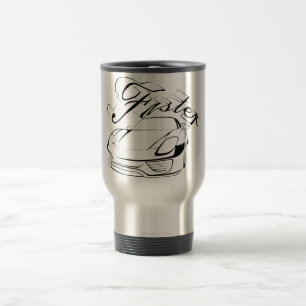 Taza De Viaje Coche de carreras en tribales