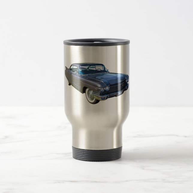 Taza De Viaje Coche de lujo clásico 1960 de Cadillac (Centro)