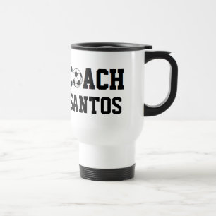 Taza De Viaje Coche del fútbol personalizado