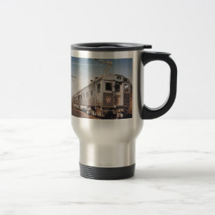 Taza De Viaje Coche eléctrico de Silverliner del ferrocarril de