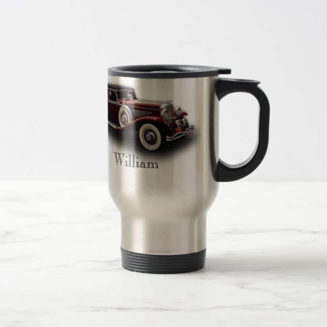 Taza De Viaje Coche modelo de la obra clásica de Duesenberg (Derecha)