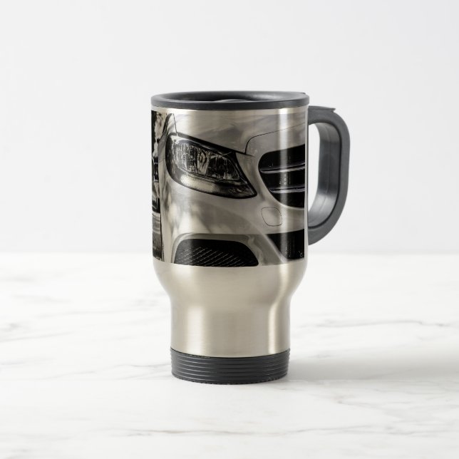 TAZA DE VIAJE COCHE PURO (Anverso derecho)