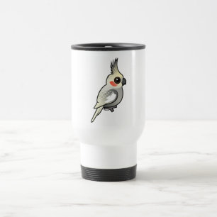 Taza De Viaje Cockatiel Spangled