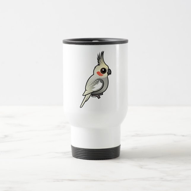 Taza De Viaje Cockatiel Spangled (Centro)