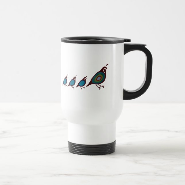 Taza De Viaje Codornices (Derecha)