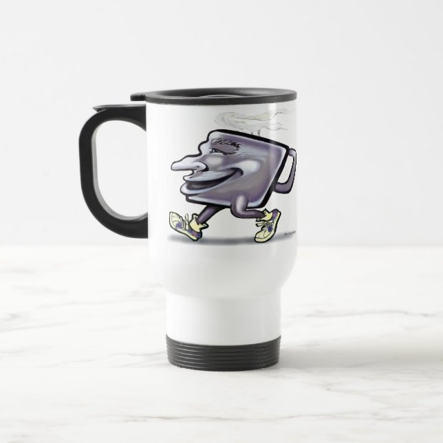 Taza De Viaje Coffee Mug (Izquierda)