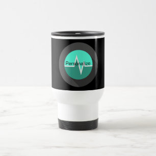 Taza De Viaje cola EKG paro de viaje médico verde