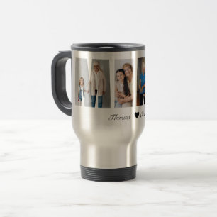 Taza De Viaje Colaje de fotos de Mimi Recuerdo de la abuela de l