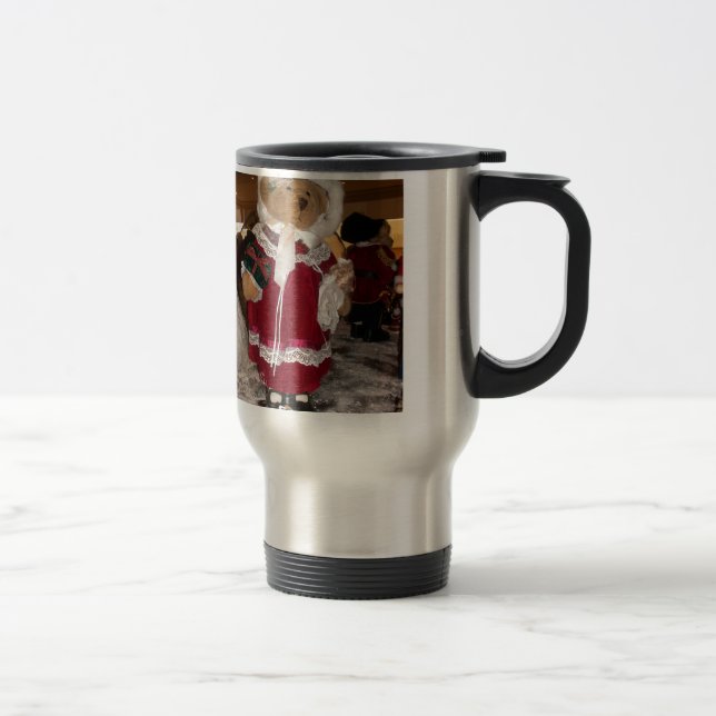Taza De Viaje Colección de Osos de Oso de Oso de Teddy, Patinado (Derecha)