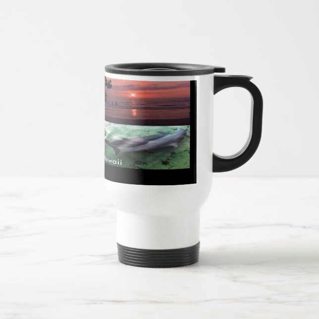 Taza De Viaje Colección de paisajes hawaianos Mug de viaje (Derecha)