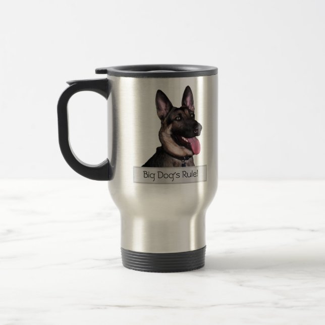 Taza De Viaje Colección del pastor alemán (Izquierda)
