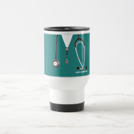 Taza de viaje coleccionable de enfermera personali