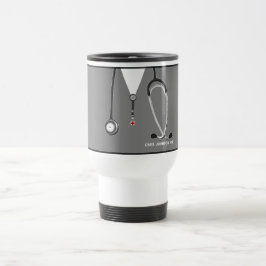 Taza de viaje coleccionable de enfermera personali