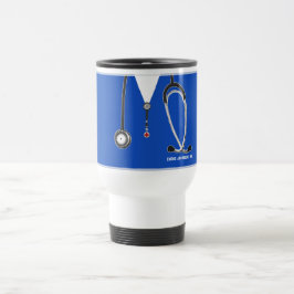 Taza de viaje coleccionable de enfermera personali