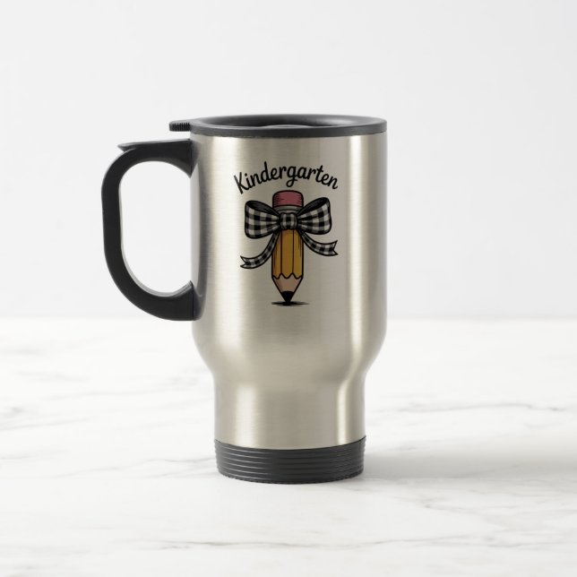 Taza De Viaje Colegio de maestros de guardería Coquette Pencil B (Izquierda)