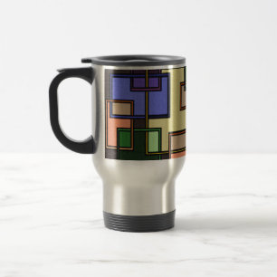 Taza De Viaje Collage cuadrado: