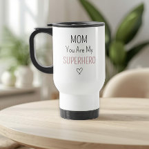 Collage de Fotos Personalizado de Mamá Superhéroe