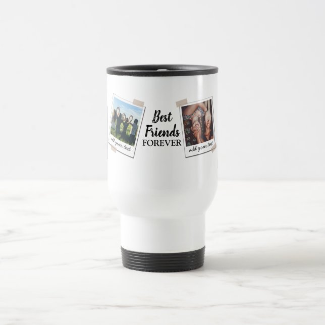 Taza De Viaje Collage de Personalizados fotográficos personaliza (Centro)