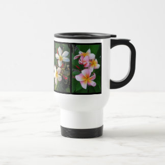 Taza De Viaje Collage del Plumeria