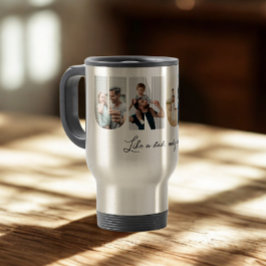 Taza De Viaje Collage del Tío Collage de fotos 5 Imágenes