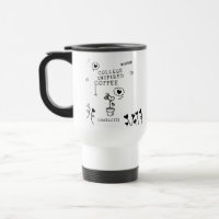 COLLEGE Inspired Coffee Funny Girly Custom Name