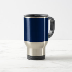 Taza De Viaje Color sólido azul real